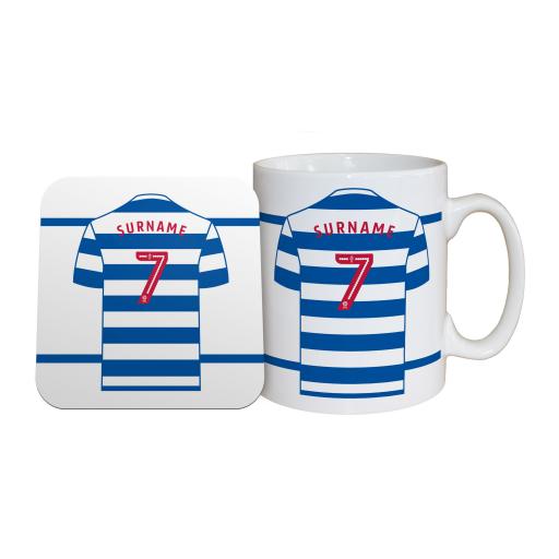 Queens Park Rangers FC Shirt Mug & Coaster Set